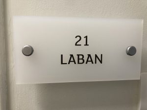 Room number and Name Laban